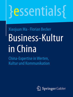 cover image of Business-Kultur in China